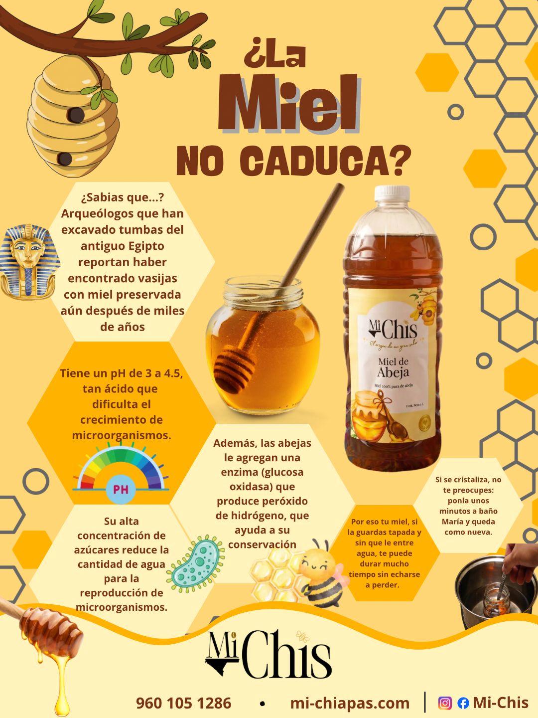 ¿La miel no caduca?